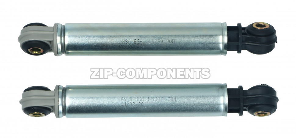 Амортизатор стиральной машины (Ansa, 90N, 185-275мм, 8мм, 2шт) Bosch-Siemens 118869