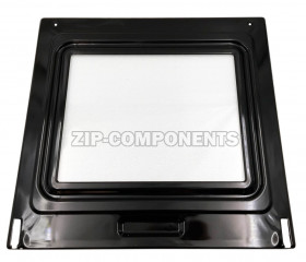 Дверь со стеклом Indesit C00077449